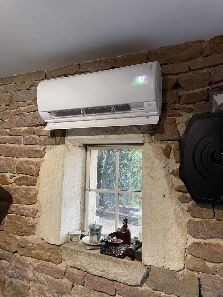 Installation de climatisation réversible Lyon